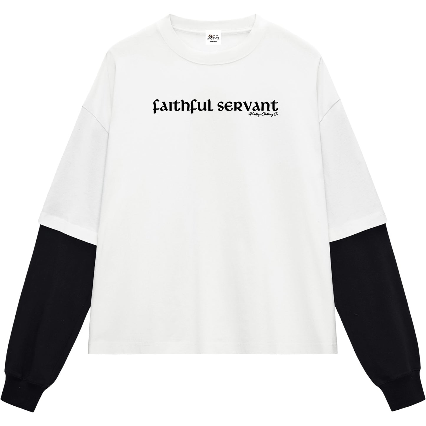 Faithful Servant Layered Style T-Shirt
