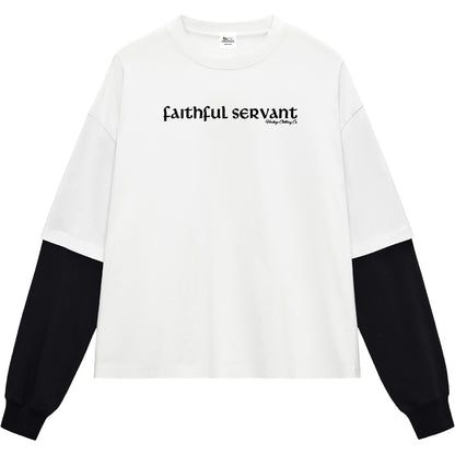 Faithful Servant Layered Style T-Shirt