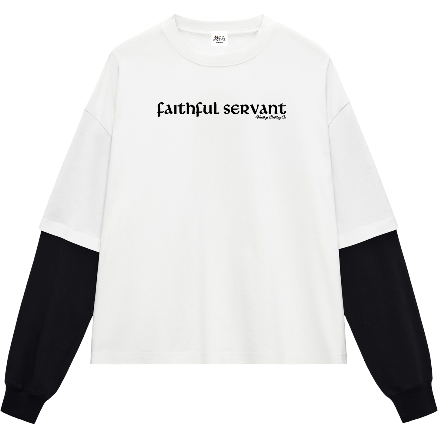 Faithful Servant Layered Style T-Shirt