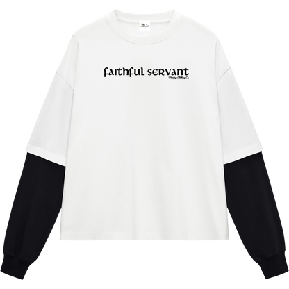 Faithful Servant Layered Style T-Shirt