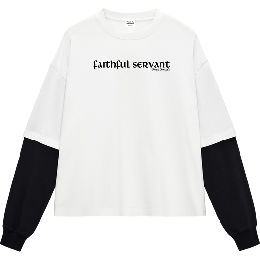 Faithful Servant Layered Style T-Shirt