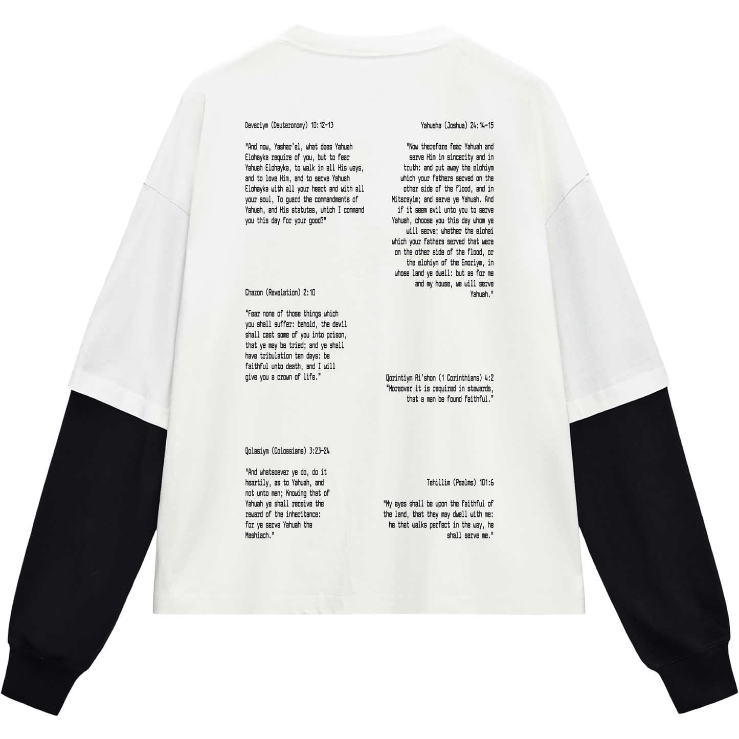 Faithful Servant Layered Style T-Shirt