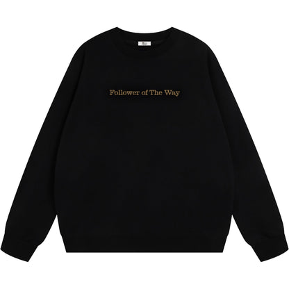 Follower Of The Way Embroidered Sweatshirt