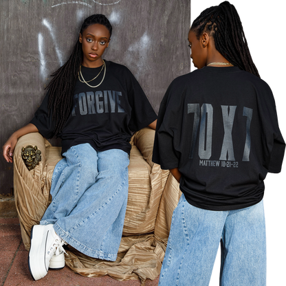 Forgive Oversized Short-Sleeve T-Shirt