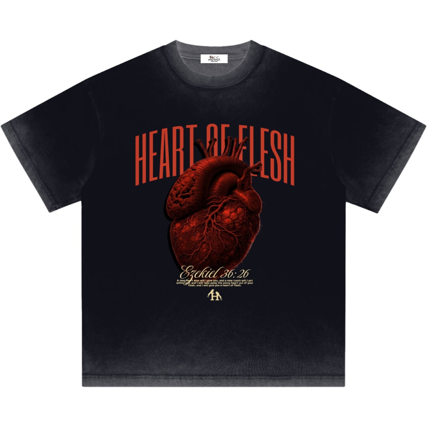 Heart Of Flesh Smoke Dye T-Shirt