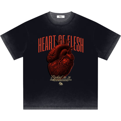 Heart Of Flesh Smoke Dye T-Shirt