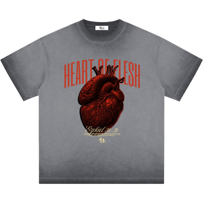 Heart Of Flesh Smoke Dye T-Shirt