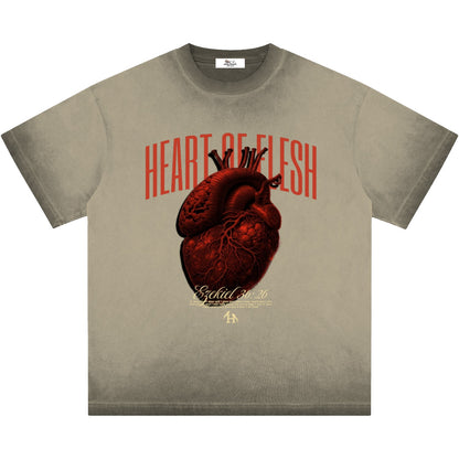 Heart Of Flesh Smoke Dye T-Shirt