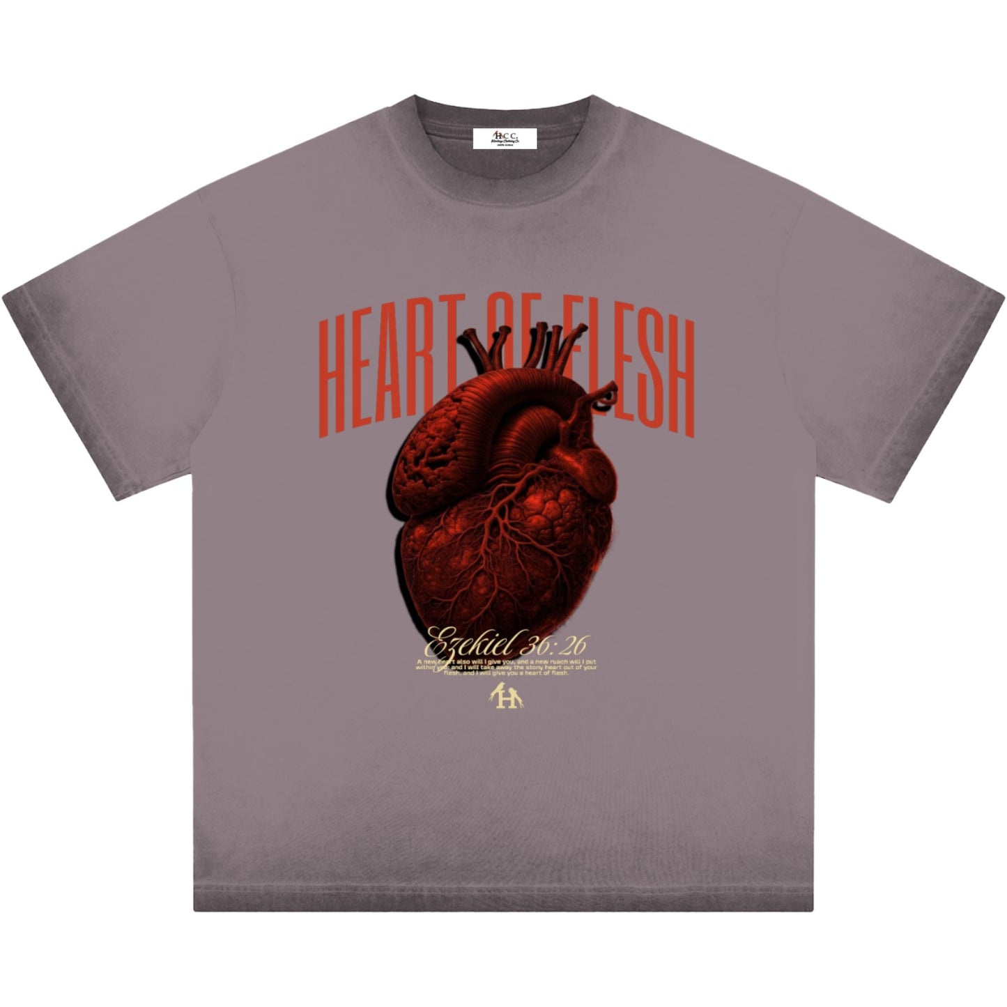 Heart Of Flesh Smoke Dye T-Shirt