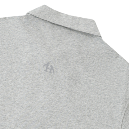 Hebrews Men's Zipped Short-Sleeve Polo Shirt