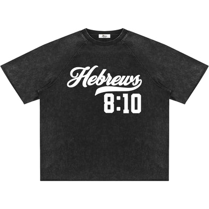 Hebrews 8:10 Vintage Wash Cotton T-Shirt