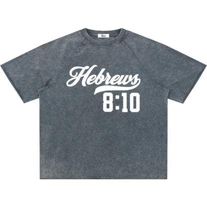 Hebrews 8:10 Vintage Wash Cotton T-Shirt