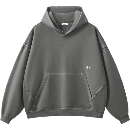 Heritage Essential Raw-Edge Gray Sweatsuit Bundle