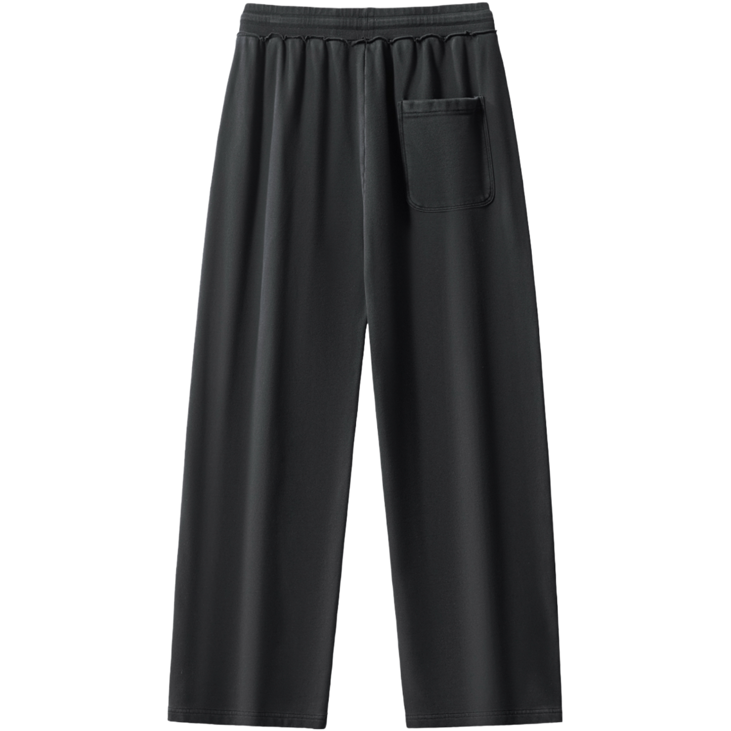 Heritage Essential Raw-Edge Black Sweatsuit Bundle