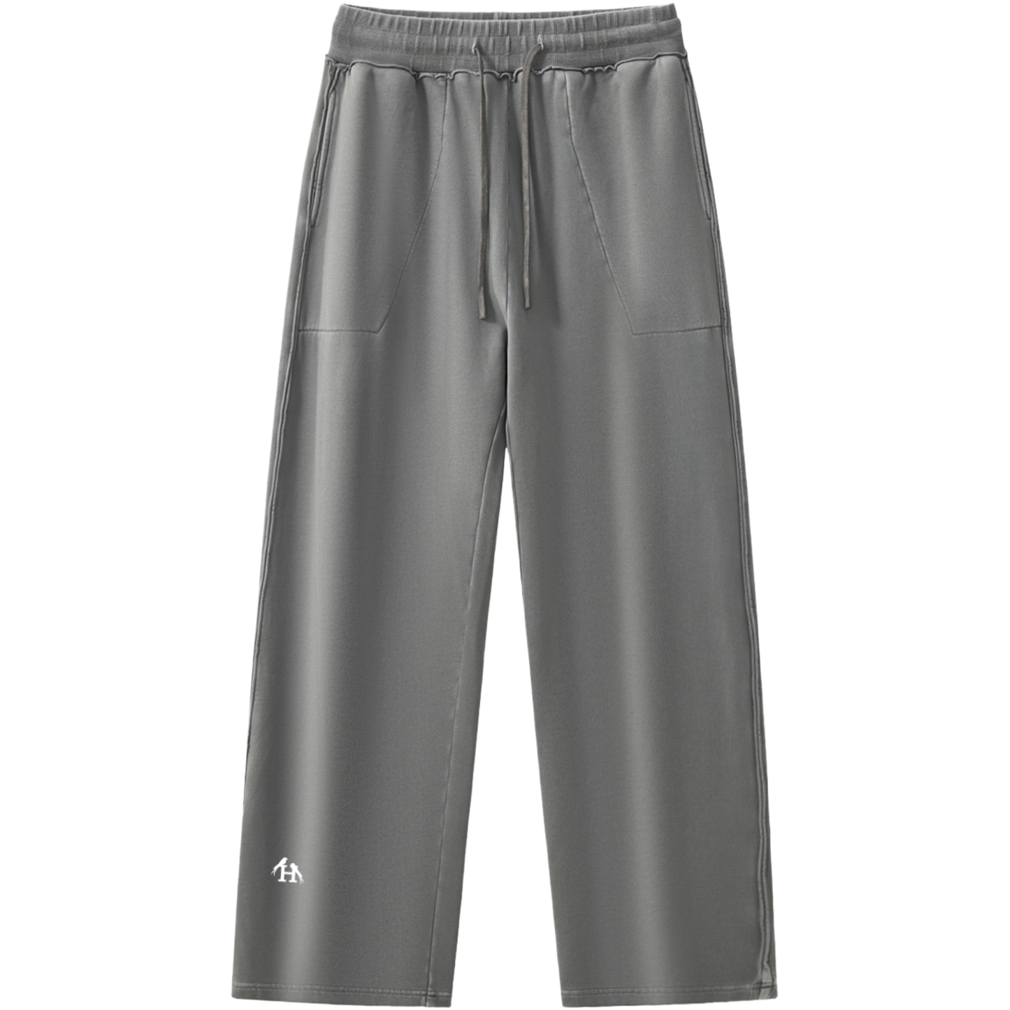 Heritage Essential Raw-Edge Gray Sweatsuit Bundle