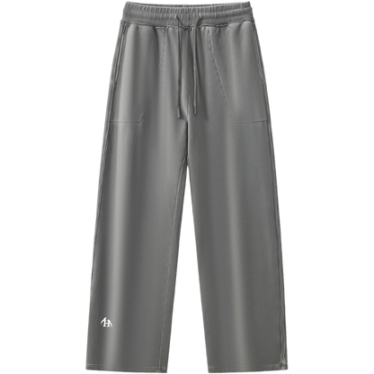 Heritage Essential Raw-Edge Gray Sweatsuit Bundle