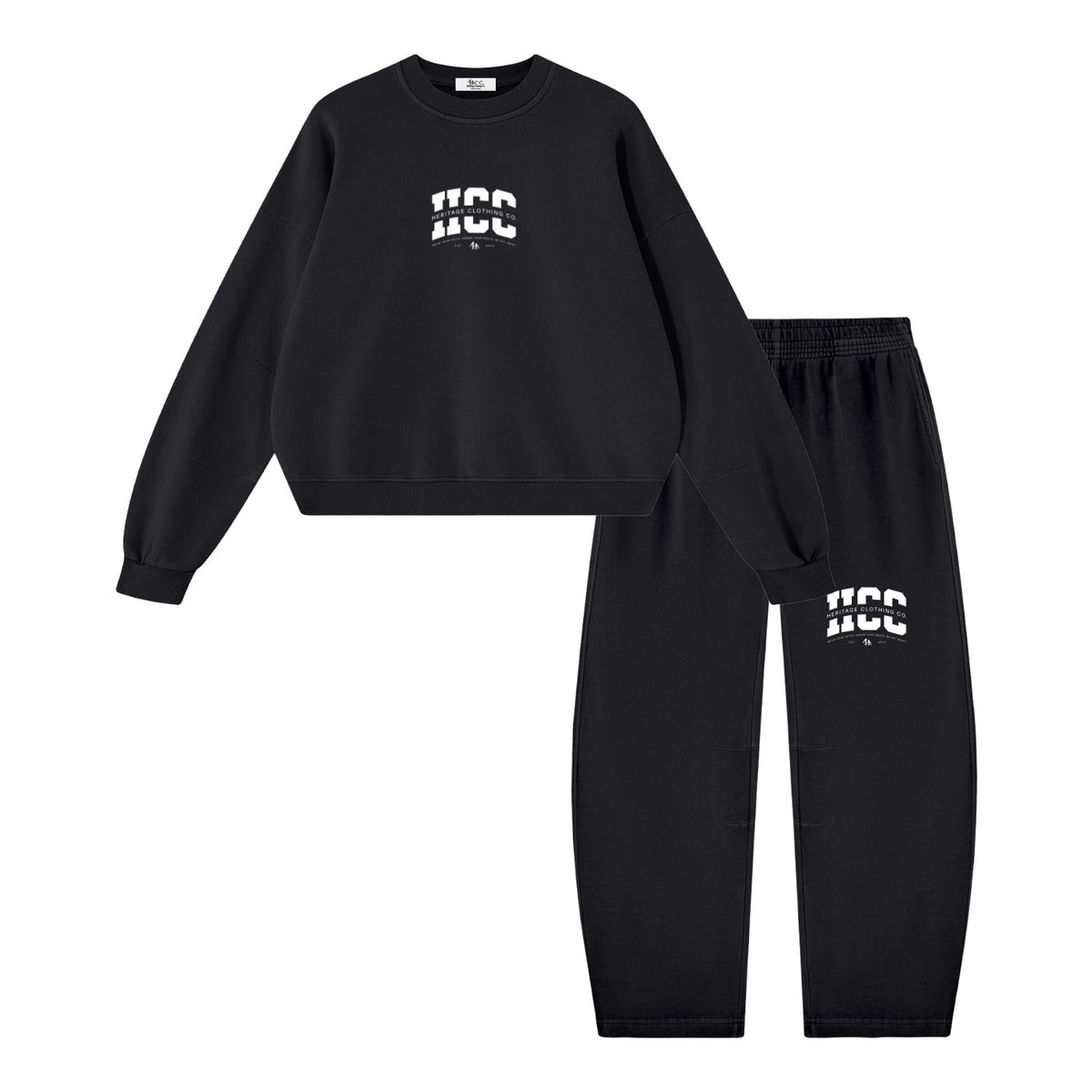 Heritage HCC Classic Black Sweatsuit