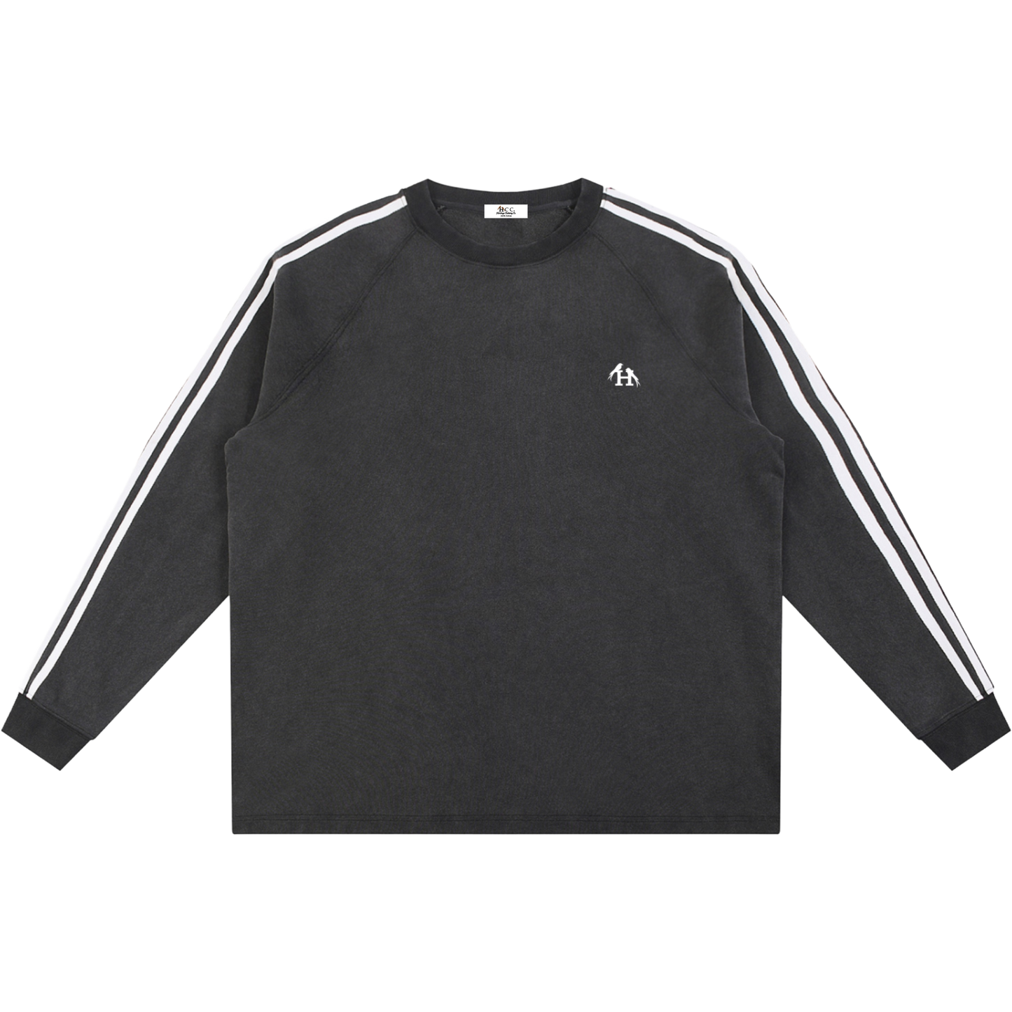 Heritage Contrast Black Pullover and Sweatpants Bundle