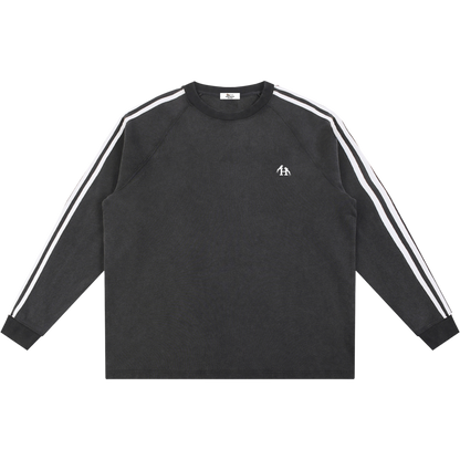 Heritage Contrast Black Pullover and Sweatpants Bundle