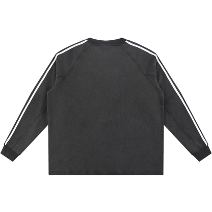 Heritage Contrast Black Pullover and Sweatpants Bundle