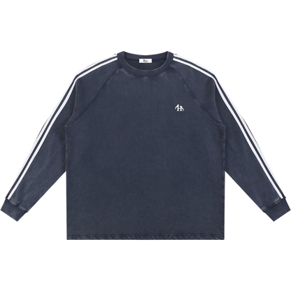 Heritage Contrast Blue Pullover and Sweatpants Bundle