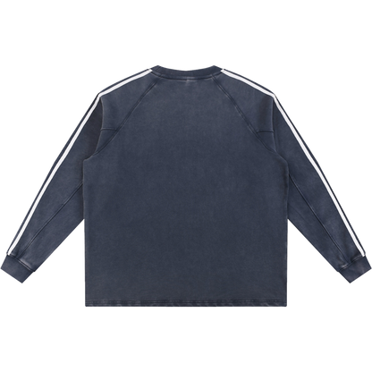 Heritage Contrast Blue Pullover and Sweatpants Bundle