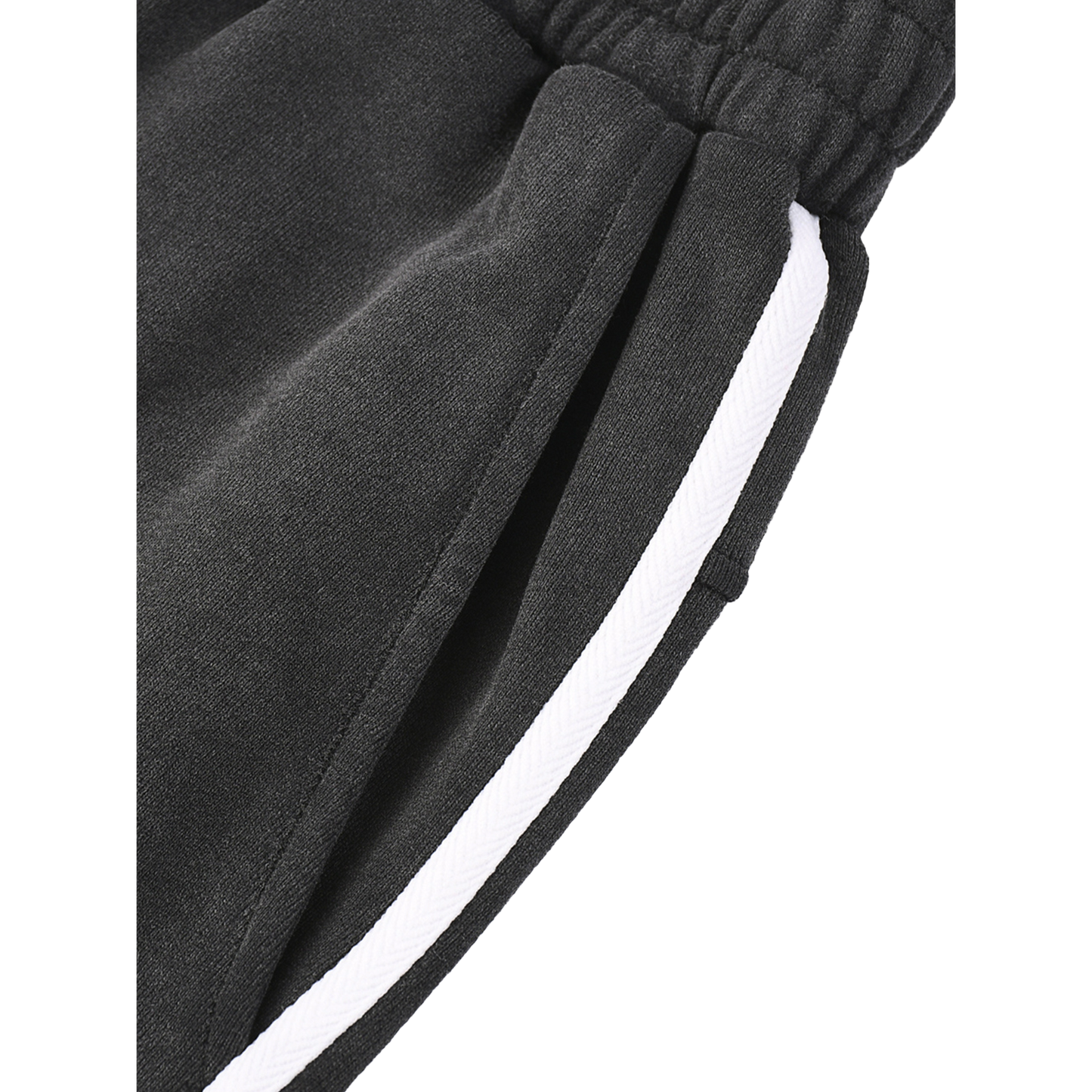 Heritage Contrast Black Pullover and Sweatpants Bundle