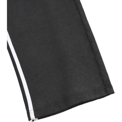 Heritage Contrast Black Pullover and Sweatpants Bundle