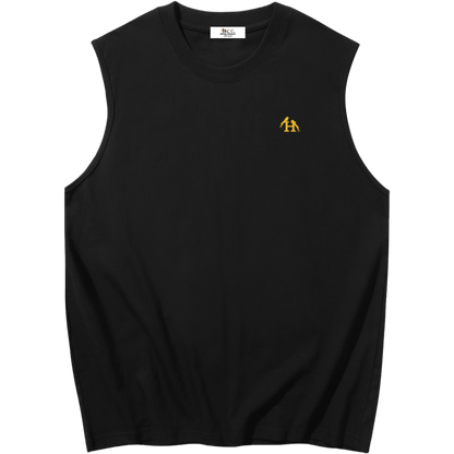 True Name Women’s Black Cropped Sweatshirt and Tank Top Bundle