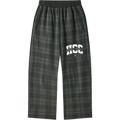 Heritage HCC Classic Plaid Straight Leg Sweatpants