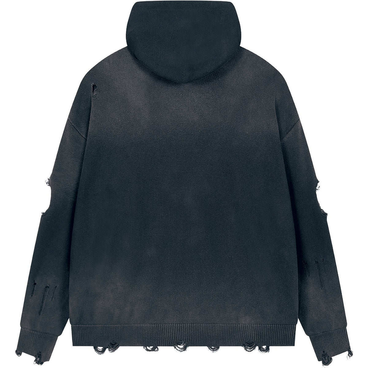 Heritage H Heavyweight Distressed Zip Sweater