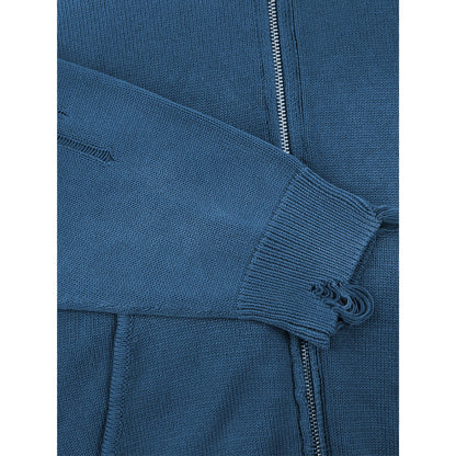 Heritage H Heavyweight Distressed Zip Sweater