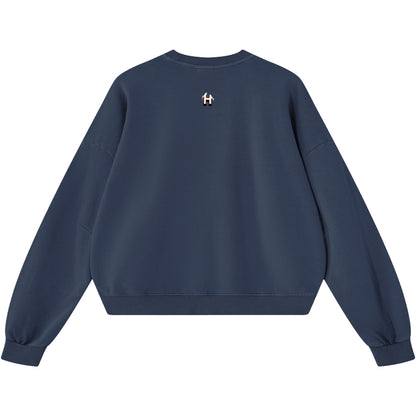 Knowledge Increases Sorrow Boxy Vintage Sweatshirt