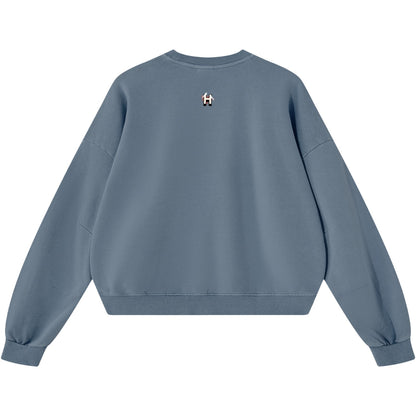 Knowledge Increases Sorrow Boxy Vintage Sweatshirt