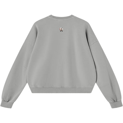 Knowledge Increases Sorrow Boxy Vintage Sweatshirt