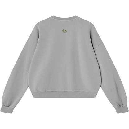 Lion Of Judah Men's Boxy Vintage Sweatshirt