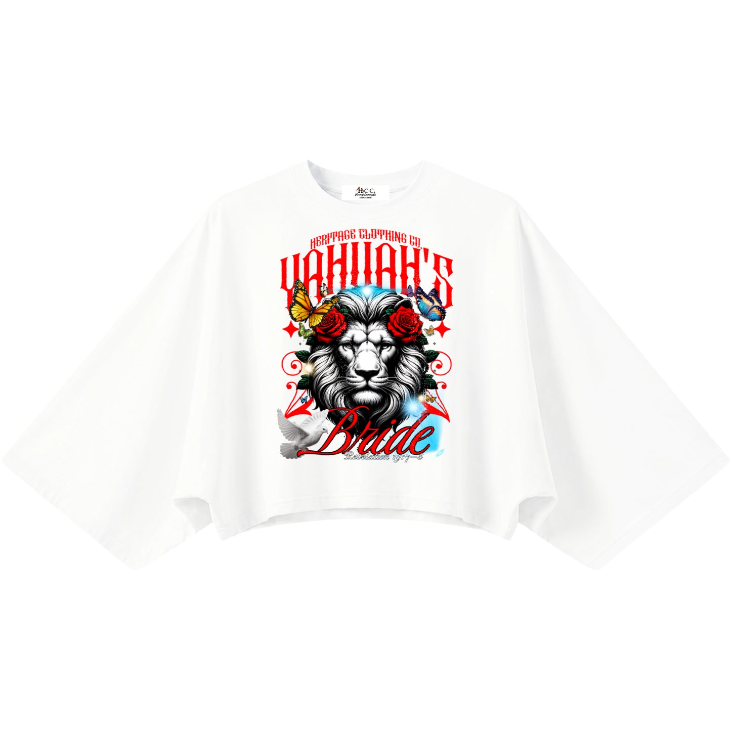 Marriage Of The Lamb Women’s Flared Sleeve T-Shirt