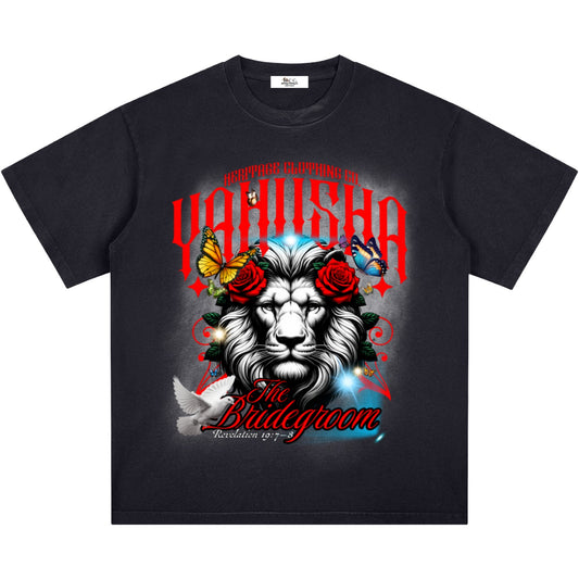 Marriage Of The Lamb Faded Patch T-Shirt
