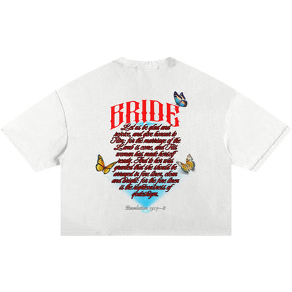Marriage of The Lamb Ripped Boxy T-Shirt