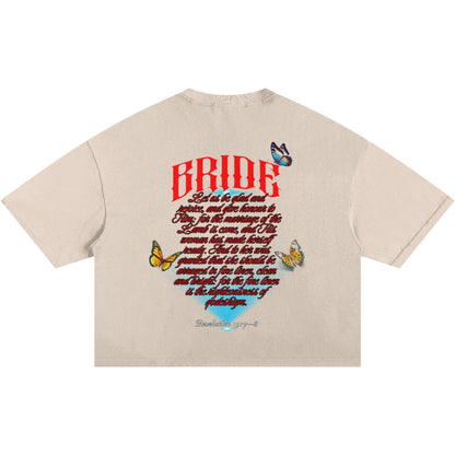 Marriage of The Lamb Ripped Boxy T-Shirt