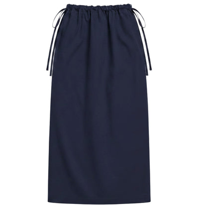 Heritage Essential Drawstring Maxi Skirt