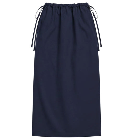 Heritage Essential Drawstring Maxi Skirt