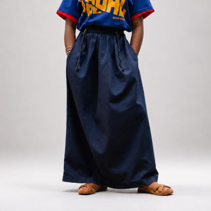 Heritage Essential Drawstring Maxi Skirt