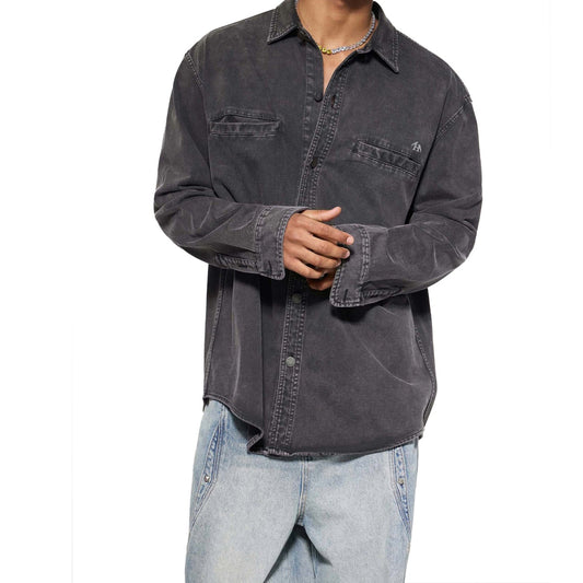 Men's Heritage H Denim Long-Sleeve Button Up