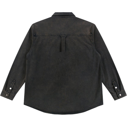 Men's Heritage H Denim Long-Sleeve Button Up
