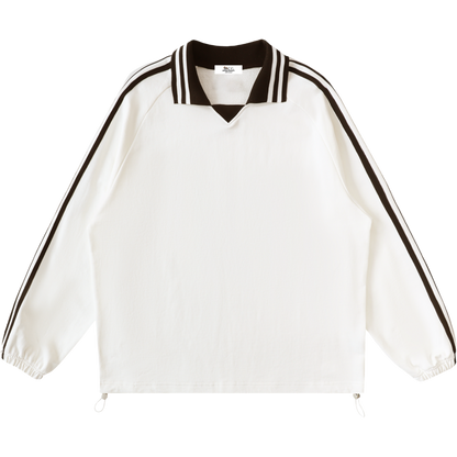 Men's Heritage Striped Lapel Pullover