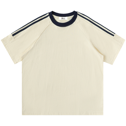 Men's Two-Tone Trim Short-Sleeve T-Shirt