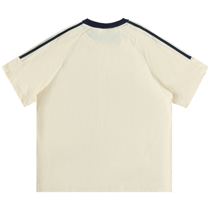 Men's Two-Tone Trim Short-Sleeve T-Shirt