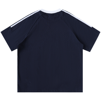 Men's Two-Tone Trim Short-Sleeve T-Shirt