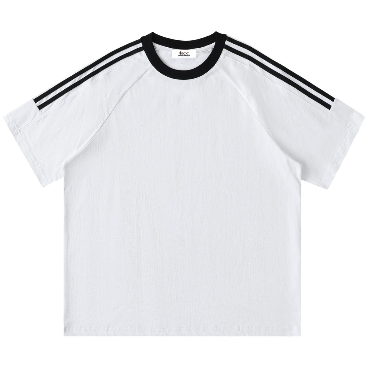 Men's Two-Tone Trim Short-Sleeve T-Shirt